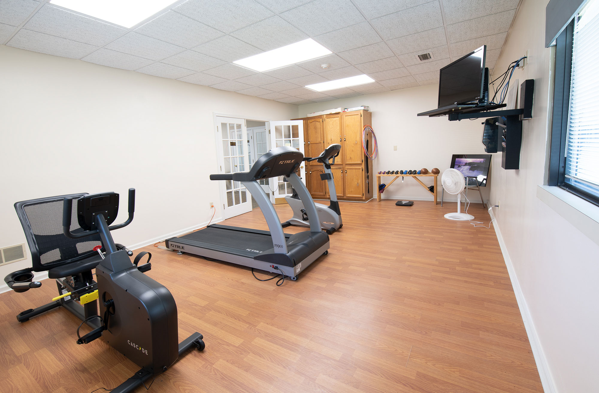 Village-of-Clover-Ridge_Fitness-Room-Clubhouse